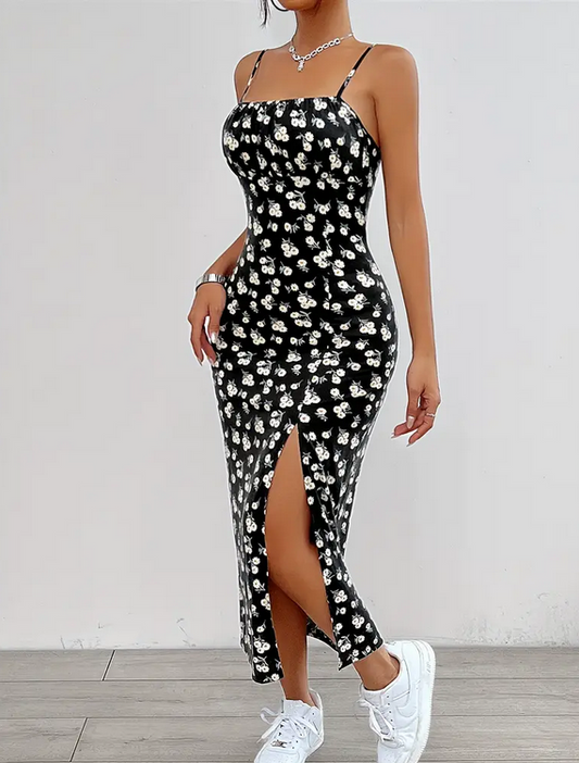 Vestido De Tirantes Elegante